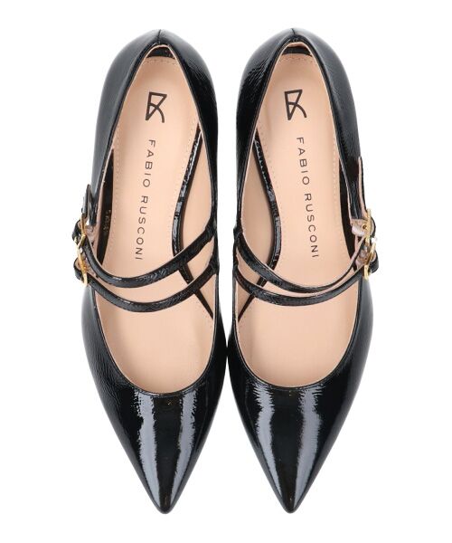 INTER-CHAUSSURES / インター ショシュール パンプス | 【FABIO RUSCONI】ポインテッドトウダブルストラップパンプス | 詳細6