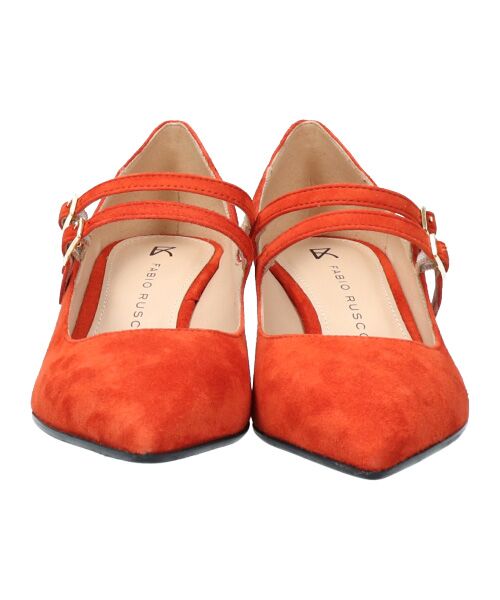 INTER-CHAUSSURES / インター ショシュール パンプス | 【FABIO RUSCONI】ポインテッドトウダブルストラップパンプス | 詳細11