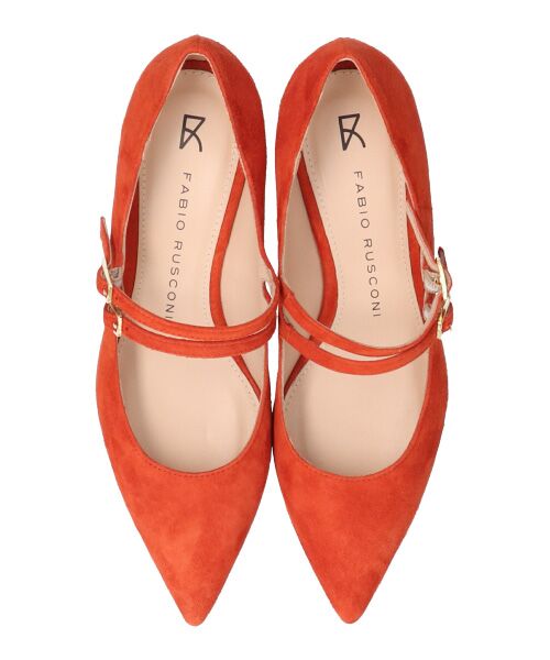 INTER-CHAUSSURES / インター ショシュール パンプス | 【FABIO RUSCONI】ポインテッドトウダブルストラップパンプス | 詳細16