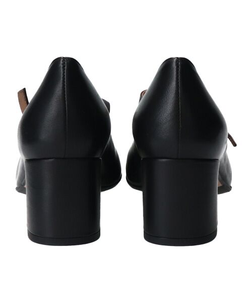 INTER-CHAUSSURES / インター ショシュール パンプス | 【FABIO RUSCONI】スクエアトウボロネーゼパンプス | 詳細4