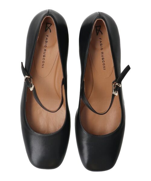 INTER-CHAUSSURES / インター ショシュール パンプス | 【FABIO RUSCONI】スクエアトウボロネーゼパンプス | 詳細5