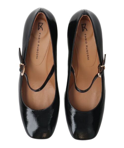 INTER-CHAUSSURES / インター ショシュール パンプス | 【FABIO RUSCONI】スクエアトウボロネーゼパンプス | 詳細13