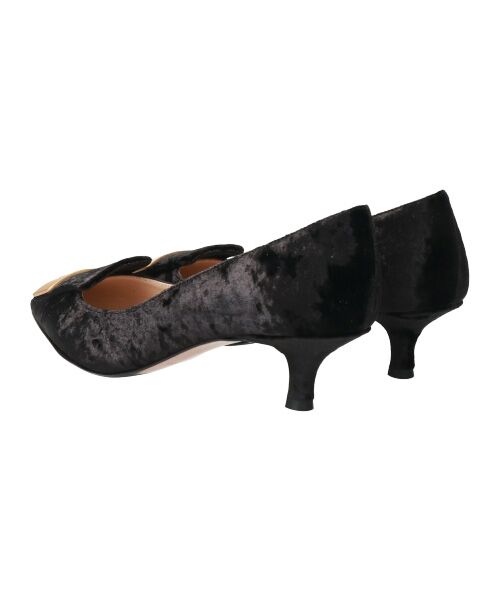 INTER-CHAUSSURES / インター ショシュール パンプス | 【FABIO RUSCONI】ポインテッドトウオーナメントパンプス | 詳細4