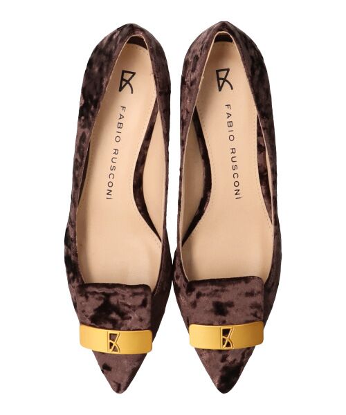 INTER-CHAUSSURES / インター ショシュール パンプス | 【FABIO RUSCONI】ポインテッドトウオーナメントパンプス | 詳細10