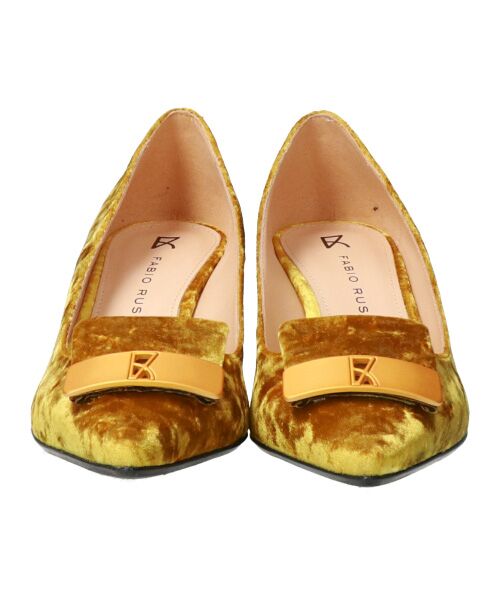 INTER-CHAUSSURES / インター ショシュール パンプス | 【FABIO RUSCONI】ポインテッドトウオーナメントパンプス | 詳細13