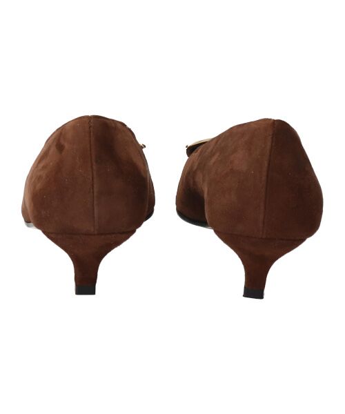 INTER-CHAUSSURES / インター ショシュール パンプス | 【FABIO RUSCONI】スクエアトウメタルバックルパンプス | 詳細5