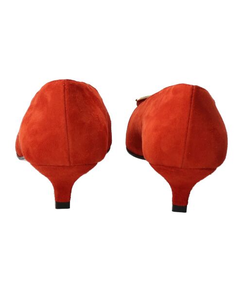 INTER-CHAUSSURES / インター ショシュール パンプス | 【FABIO RUSCONI】スクエアトウメタルバックルパンプス | 詳細14