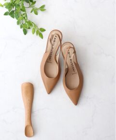 INTER-CHAUSSURES / インター ショシュール パンプス | 【FABIO RUSCONI】ポインテッドトウバックバンドパンプス