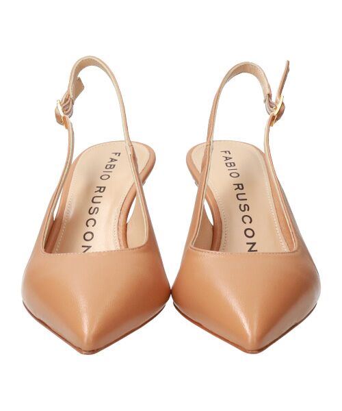 INTER-CHAUSSURES / インター ショシュール パンプス | 【FABIO RUSCONI】ポインテッドトウバックバンドパンプス | 詳細1