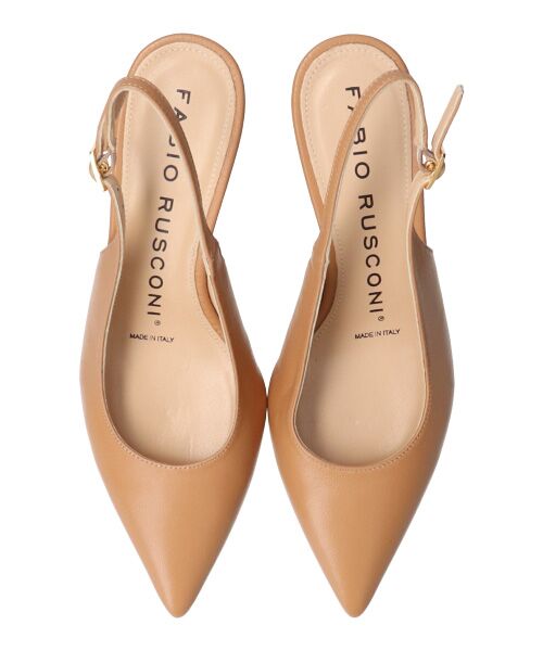 INTER-CHAUSSURES / インター ショシュール パンプス | 【FABIO RUSCONI】ポインテッドトウバックバンドパンプス | 詳細6