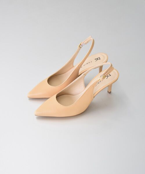 INTER-CHAUSSURES / インター ショシュール パンプス | 【FABIO RUSCONI】ポインテッドトウバックバンドパンプス | 詳細17
