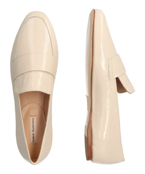 INTER-CHAUSSURES / インター ショシュール ビジネス・ドレスシューズ | 【FABIO RUSCONI】モカデザインレザーシューズ | 詳細8