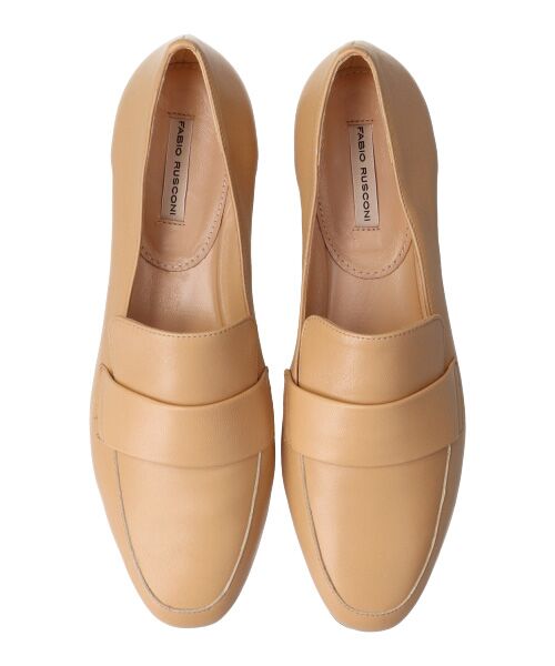 INTER-CHAUSSURES / インター ショシュール ビジネス・ドレスシューズ | 【FABIO RUSCONI】モカデザインレザーシューズ | 詳細15