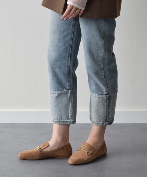 INTER-CHAUSSURES / インター ショシュール ビジネス・ドレスシューズ | 【FABIO RUSCONI】バックシャーリングサケットローファー | 詳細15