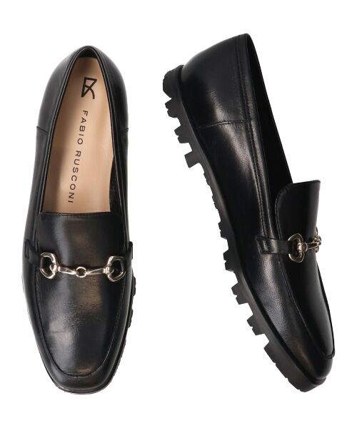 INTER-CHAUSSURES / インター ショシュール ビジネス・ドレスシューズ | 【FABIO RUSCONI】スクエアトウビットローファー | 詳細8