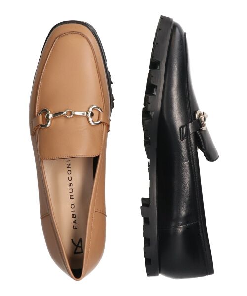 INTER-CHAUSSURES / インター ショシュール ビジネス・ドレスシューズ | 【FABIO RUSCONI】スクエアトウビットローファー | 詳細9