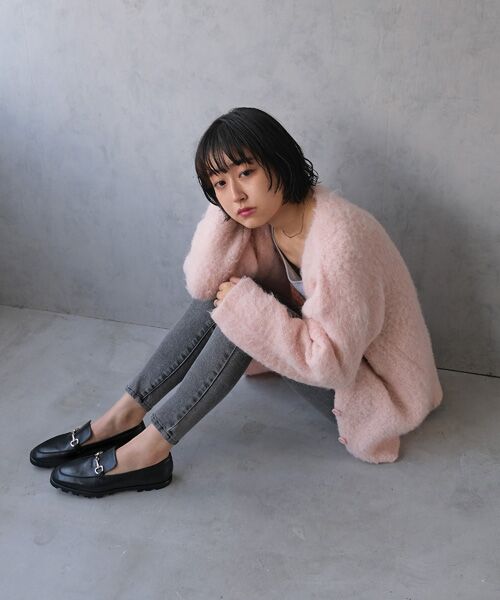 INTER-CHAUSSURES / インター ショシュール ビジネス・ドレスシューズ | 【FABIO RUSCONI】スクエアトウビットローファー | 詳細10