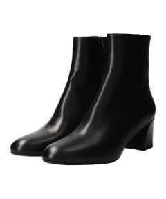 INTER-CHAUSSURES / インター ショシュール ブーツ（ショート丈） | 【FABIO RUSCONI】インサイドジップレザーショートブーツ