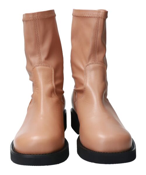 INTER-CHAUSSURES / インター ショシュール ブーツ（ショート丈） | 【FABIO RUSCONI】ソフトスクエアトウストレッチブーツ | 詳細8