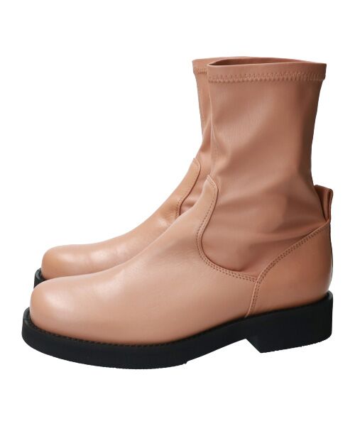 INTER-CHAUSSURES / インター ショシュール ブーツ（ショート丈） | 【FABIO RUSCONI】ソフトスクエアトウストレッチブーツ | 詳細10