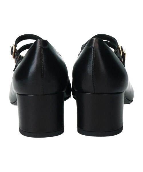 INTER-CHAUSSURES / インター ショシュール パンプス | 【FABIO RUSCONI】スクエアトウトリプルストラップパンプス | 詳細5