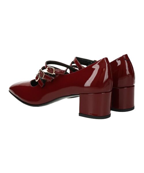 INTER-CHAUSSURES / インター ショシュール パンプス | 【FABIO RUSCONI】スクエアトウトリプルストラップパンプス | 詳細27