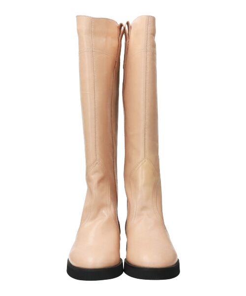 INTER-CHAUSSURES / インター ショシュール ブーツ（ロング丈） | 【FABIO RUSCONI】ラウンドトウローヒールロングブーツ | 詳細1