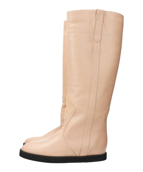 INTER-CHAUSSURES / インター ショシュール ブーツ（ロング丈） | 【FABIO RUSCONI】ラウンドトウローヒールロングブーツ | 詳細3