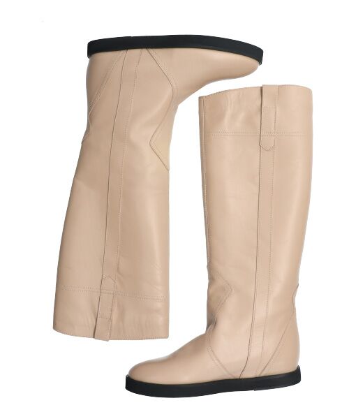 INTER-CHAUSSURES / インター ショシュール ブーツ（ロング丈） | 【FABIO RUSCONI】ラウンドトウローヒールロングブーツ | 詳細7