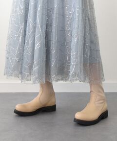 INTER-CHAUSSURES / インター ショシュール ブーツ（ショート丈） | 【FABIO RUSCONI】ラウンドトウストレッチブーツ