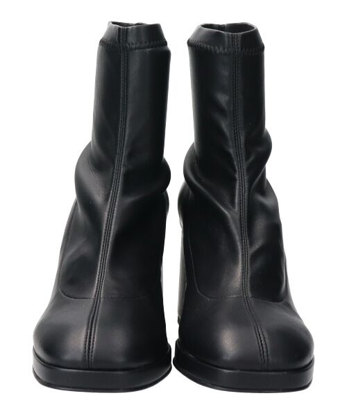 INTER-CHAUSSURES / インター ショシュール ブーツ（ショート丈） | 【FABIO RUSCONI】スクエアトウストレッチブーツ | 詳細1