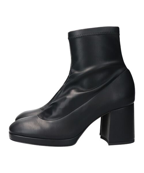 INTER-CHAUSSURES / インター ショシュール ブーツ（ショート丈） | 【FABIO RUSCONI】スクエアトウストレッチブーツ | 詳細2