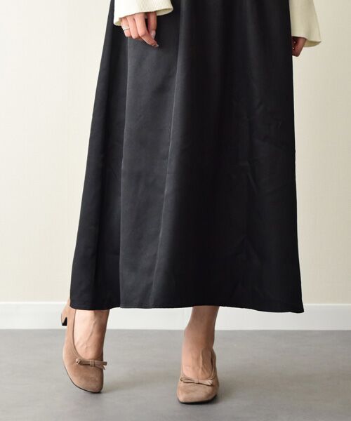 INTER-CHAUSSURES / インター ショシュール パンプス | 【FABIO RUSCONI】オブリークトウリボンパンプス | 詳細15