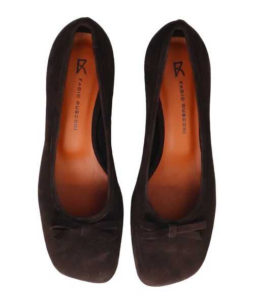 INTER-CHAUSSURES / インター ショシュール パンプス | 【FABIO RUSCONI】オブリークトウリボンパンプス | 詳細20