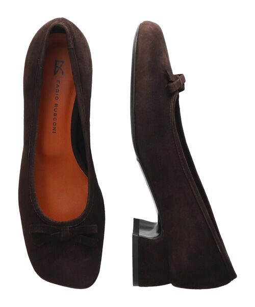 INTER-CHAUSSURES / インター ショシュール パンプス | 【FABIO RUSCONI】オブリークトウリボンパンプス | 詳細21