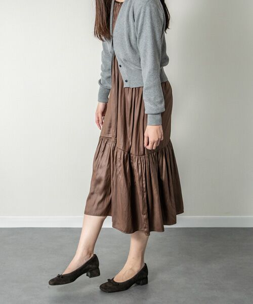 INTER-CHAUSSURES / インター ショシュール パンプス | 【FABIO RUSCONI】オブリークトウリボンパンプス | 詳細24