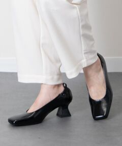 INTER-CHAUSSURES / インター ショシュール パンプス | 【FABIO RUSCONI】スクエアトウセンターシームパンプス