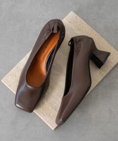 INTER-CHAUSSURES / インター ショシュール パンプス | 【FABIO RUSCONI】スクエアトウセンターシームパンプス