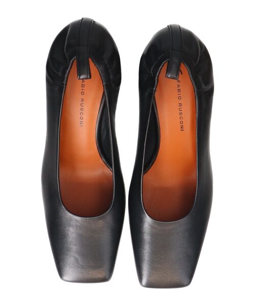 INTER-CHAUSSURES / インター ショシュール パンプス | 【FABIO RUSCONI】スクエアトウセンターシームパンプス | 詳細4