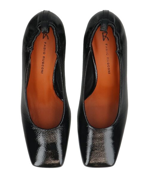 INTER-CHAUSSURES / インター ショシュール パンプス | 【FABIO RUSCONI】スクエアトウセンターシームパンプス | 詳細13