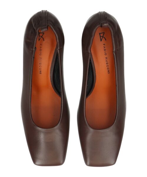 INTER-CHAUSSURES / インター ショシュール パンプス | 【FABIO RUSCONI】スクエアトウセンターシームパンプス | 詳細21