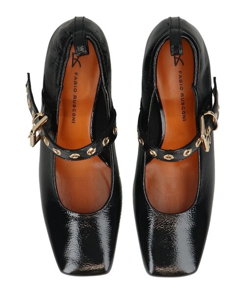 INTER-CHAUSSURES / インター ショシュール パンプス | 【FABIO RUSCONI】スクエアトウベルトパンプス | 詳細5