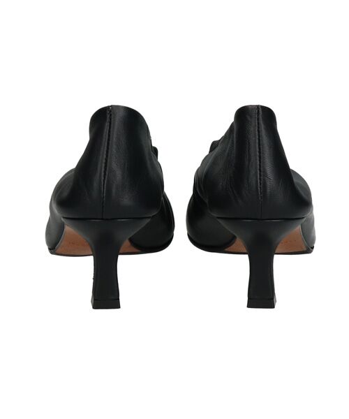 INTER-CHAUSSURES / インター ショシュール パンプス | 【FABIO RUSCONI】ポインテッドトウシャーリングパンプス | 詳細4