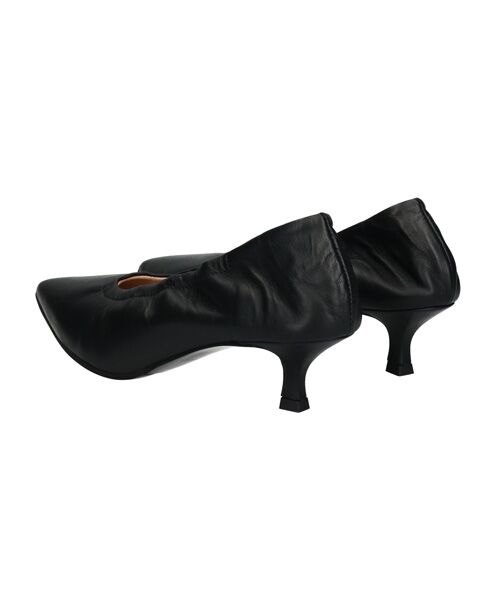 INTER-CHAUSSURES / インター ショシュール パンプス | 【FABIO RUSCONI】シャーリングポインテッドパンプス | 詳細3