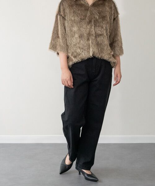 INTER-CHAUSSURES / インター ショシュール パンプス | 【FABIO RUSCONI】シャーリングポインテッドパンプス | 詳細9