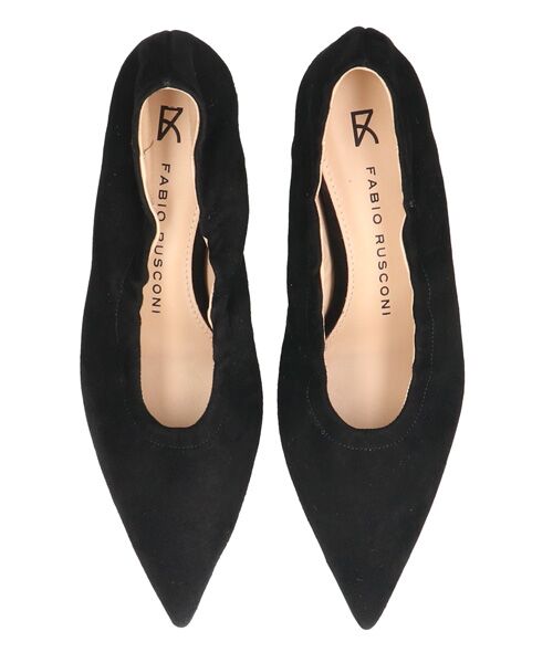 INTER-CHAUSSURES / インター ショシュール パンプス | 【FABIO RUSCONI】シャーリングポインテッドパンプス | 詳細14