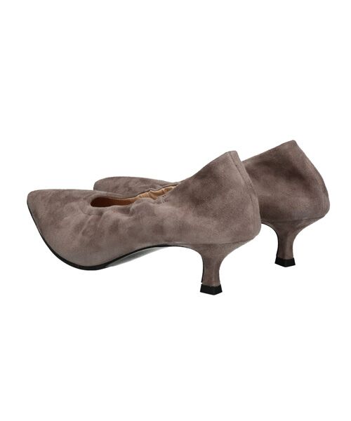 INTER-CHAUSSURES / インター ショシュール パンプス | 【FABIO RUSCONI】シャーリングポインテッドパンプス | 詳細21