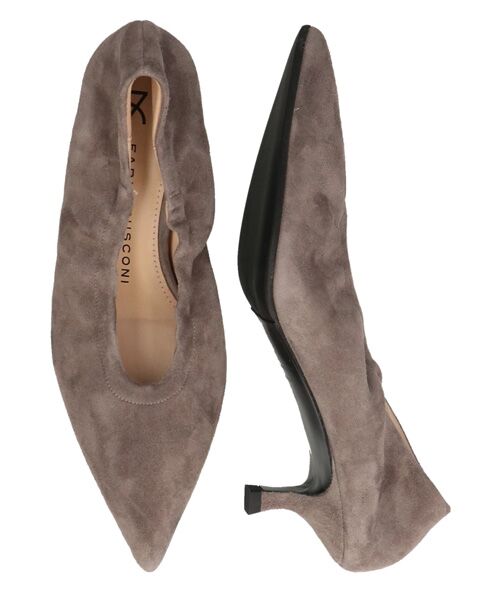 INTER-CHAUSSURES / インター ショシュール パンプス | 【FABIO RUSCONI】シャーリングポインテッドパンプス | 詳細24