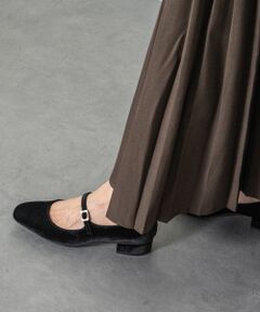 INTER-CHAUSSURES / インター ショシュール パンプス | 【FABIO RUSCONI】ワンストラップローヒールパンプス