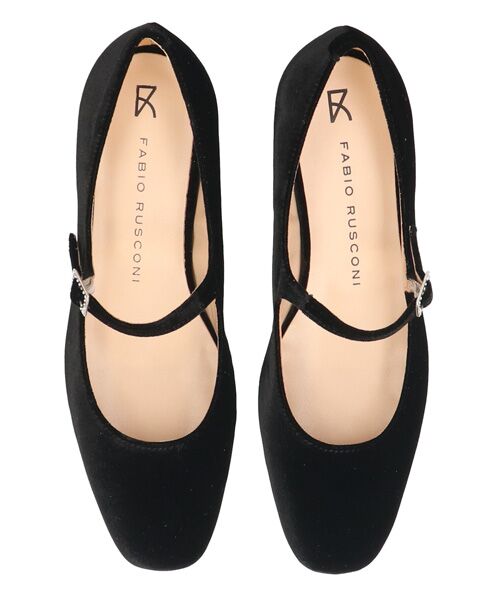 INTER-CHAUSSURES / インター ショシュール パンプス | 【FABIO RUSCONI】ワンストラップローヒールパンプス | 詳細14